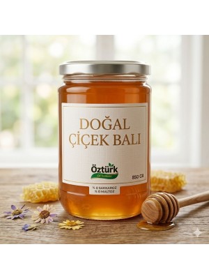 Hakiki Süzme Çiçek Balı  850 Gr
